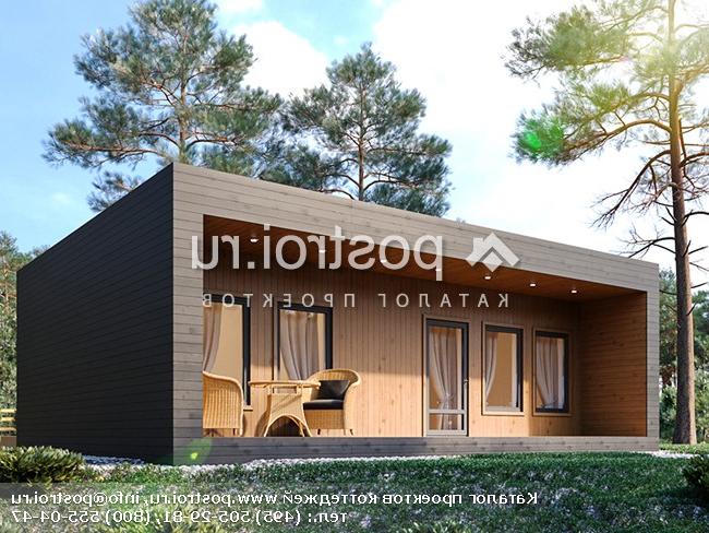 Y-066-1P проект одноэтажного дома из пеноблока размером 10 на 10