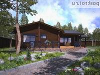 Y-088-1D проект одноэтажной деревянной бани из бревна размером 12 на 16 