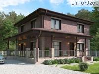 Y-142-1P проект двухэтажного дома из газобетона размером 12 на 11