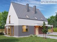 Y-152-1P проект двухэтажного коттеджа из пеноблоков с мансардой и гаражом размером 12 на 9