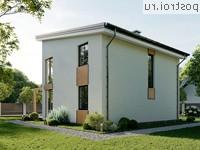 Y-158-1P проект двухэтажного коттеджа из пеноблоков размером 10 на 12