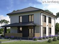 Y-161-1P проект двухэтажного дома из пеноблоков размером 9 на 13