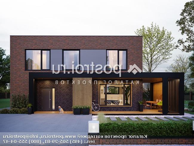 Y-162-1P проект двухэтажного дома из пеноблоков размером 15 на 10