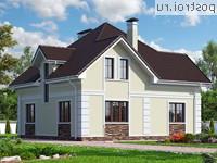Y-189-1P проект двухэтажного дома из пеноблоков размером 11 на 11