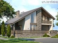 Y-217-1P проект двухэтажного дома из пенобетона размером 16 на 15