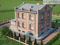 Y-245-1M проект двухэтажного монолитного дома с цоколем размером 12 на 15