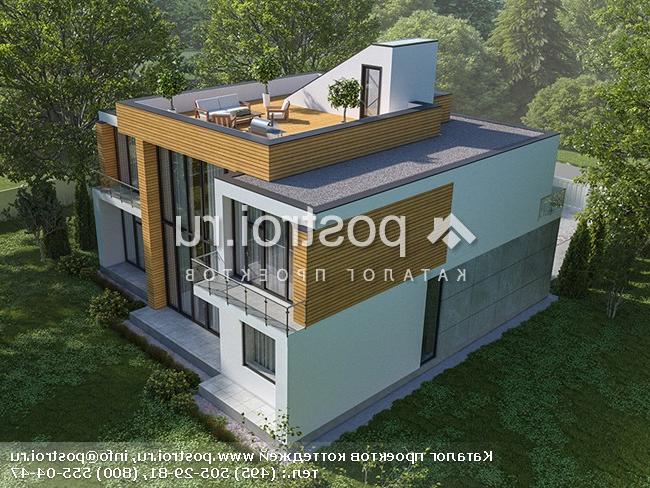 Y-362-1P проект трехэтажного дома из газобетона с гаражом размером 16 на 16 Y-362-1P проект трехэтажного дома из газобетона с гаражом размером 16 на 16