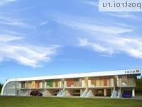 Z-807-1P проект дома из газобетона с гаражом размером 17 на 55 