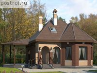 N-101-1P проект двухэтажного коттеджа из пенобетона размером 10 на 13 