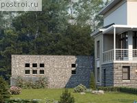 P-044-1K проект одноэтажного бассейна из кирпича размером 4 на 11 