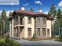 R-171-1K проект двухэтажного дома из кирпича размером 13 на 11 