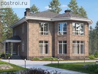 R-242-1K проект двухэтажного дома из кирпича размером 15 на 16 