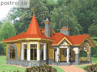 S-220-1K проект одноэтажной бани из кирпича с мансардой размером 12 на 13 