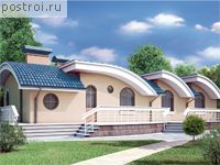 D-163-1K проект одноэтажного дома из кирпича размером 9 на 17 