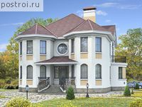 E-242-1K проект двухэтажного дома из кирпича размером 14 на 12 