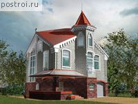 F-210-1S проект трехэтажного каркасного дома с гаражом размером 11 на 10