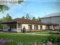 M-274-1K проект одноэтажного бассейна из кирпича с подвалом размером 26 на 11 