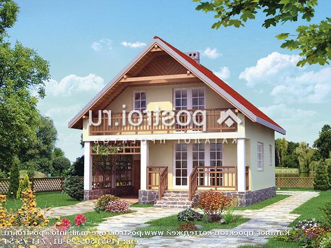 A-099-1P проект одноэтажного коттеджа из пеноблока с мансардой и гаражом размером 8 на 8 A-099-1P проект одноэтажного коттеджа из пеноблока с мансардой и гаражом размером 8 на 8