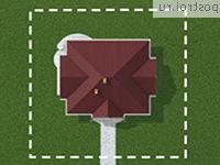 A-124-1P проект одноэтажного коттеджа из газобетона размером 12 на 16 