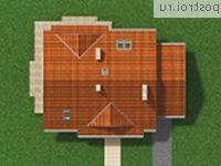 A-227-1P проект одноэтажного коттеджа из газобетона с мансардой и гаражом размером 11 на 16 