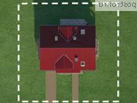 A-280-1P проект одноэтажного дома из пеноблоков с мансардой и гаражом размером 9 на 12 