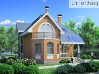 E-181-1P проект двухэтажного дома из пеноблоков размером 15 на 11 