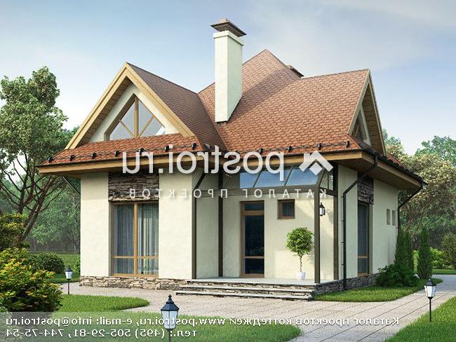 G-117-1P проект одноэтажного коттеджа из пенобетона с мансардой размером 10 на 9 G-117-1P проект одноэтажного коттеджа из пенобетона с мансардой размером 10 на 9