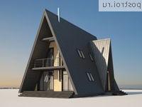 G-144-1S проект одноэтажного каркасного дома с мансардой размером 15 на 9