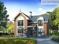 H-144-1P проект двухэтажного дома из газобетона размером 10 на 11