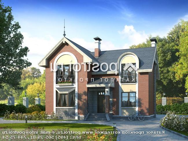 H-144-1P проект двухэтажного дома из газобетона размером 10 на 11