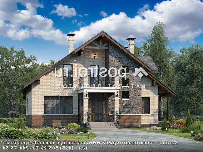 H-180-1P проект одноэтажного дома из пеноблоков с мансардой размером 15 на 11 H-180-1P проект одноэтажного дома из пеноблоков с мансардой размером 15 на 11