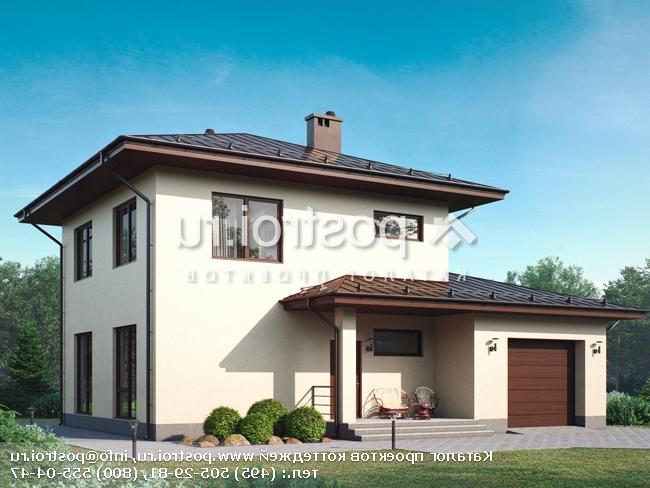 I-144-2P проект двухэтажного дома из газобетона с гаражом размером 13 на 11 I-144-2P проект двухэтажного дома из газобетона с гаражом размером 13 на 11