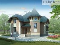 L-204-1K проект двухэтажного дома из кирпича размером 11 на 11