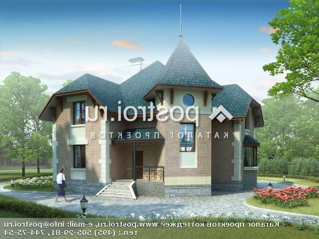 L-204-1K проект двухэтажного дома из кирпича размером 11 на 11