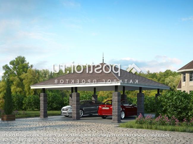 M-048-1S проект одноэтажного каркасного гаража размером 7 на 7 