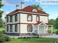 M-362-1P проект трехэтажного дома из газобетона с цоколем и мансардой размером 13 на 11 