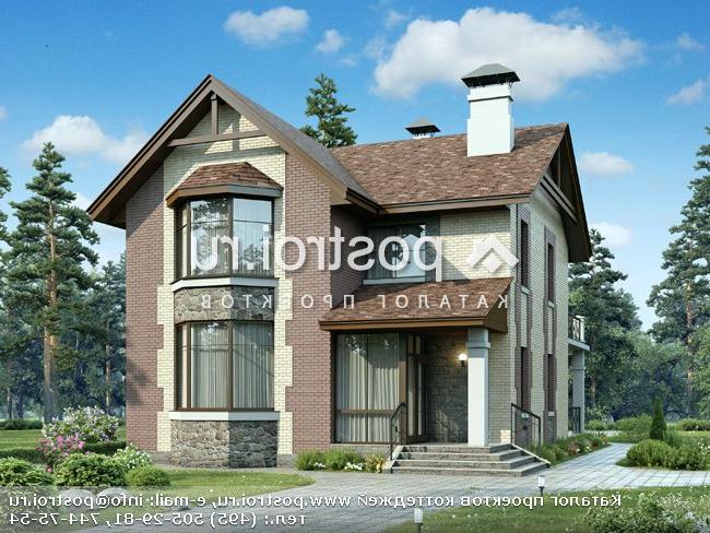 N-174-1K проект двухэтажного дома из кирпича размером 15 на 9 N-174-1K проект двухэтажного дома из кирпича размером 15 на 9