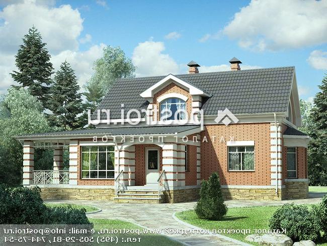 N-224-1K проект двухэтажного коттеджа из кирпича с цоколем и мансардой и гаражом размером 15 на 15 N-224-1K проект двухэтажного коттеджа из кирпича с цоколем и мансардой и гаражом размером 15 на 15