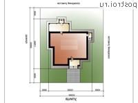 N-236-1P проект двухэтажного дома из газобетона размером 13 на 14 