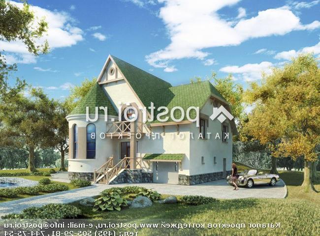 N-239-1P проект двухэтажного дома из газобетона с гаражом размером 12 на 12 N-239-1P проект двухэтажного дома из газобетона с гаражом размером 12 на 12