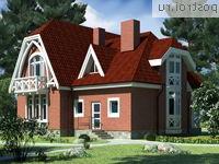 O-159-1K проект двухэтажного дома из кирпича размером 12 на 12 