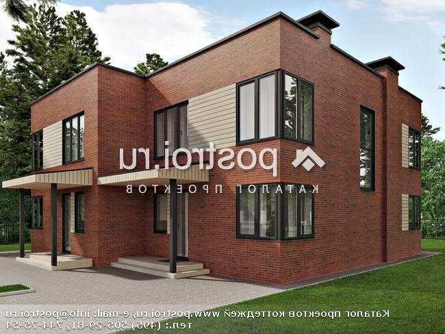 O-202-1K проект двухэтажного дома из кирпича размером 13 на 12 O-202-1K проект двухэтажного дома из кирпича размером 13 на 12