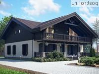 Y-221-1K проект двухэтажного коттеджа из кирпича размером 12 на 14