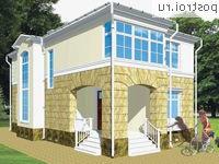 R-180-1K проект двухэтажного дома из кирпича размером 9 на 15 