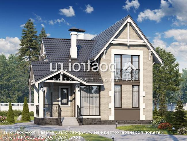 T-110-2P проект одноэтажного коттеджа из пенобетона с мансардой размером 11 на 8 T-110-2P проект одноэтажного коттеджа из пенобетона с мансардой размером 11 на 8