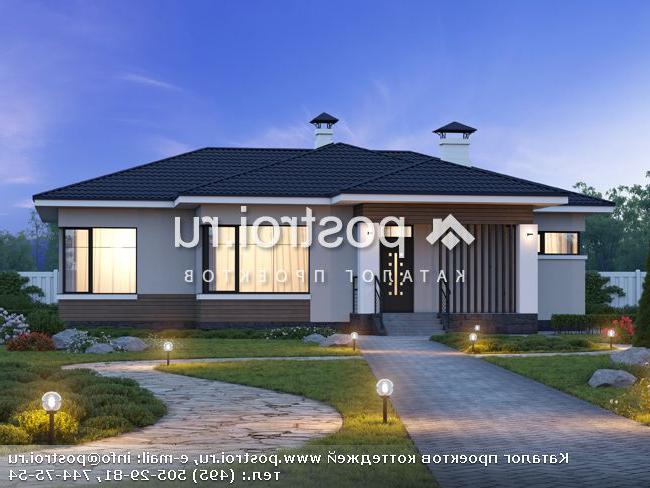 T-120-2P проект одноэтажного коттеджа из газобетона размером 14 на 15 T-120-2P проект одноэтажного коттеджа из газобетона размером 14 на 15