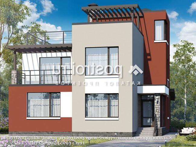 T-172-1P проект двухэтажного дома из пеноблоков размером 11 на 10 T-172-1P проект двухэтажного дома из пеноблоков размером 11 на 10