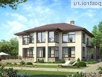 U-349-1K проект двухэтажного дома из кирпича размером 18 на 15 