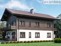 Y-177-1P проект двухэтажного дома из пеноблоков размером 17 на 9