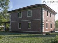 Y-188-1P проект двухэтажного дома из пеноблоков размером 15 на 12